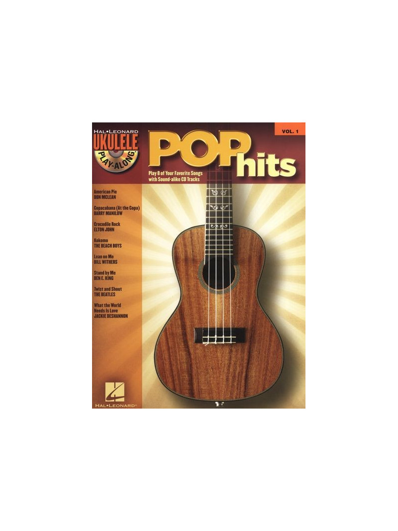 Pop Hits: Ukulele Play-Along Volume 1 (book/CD)