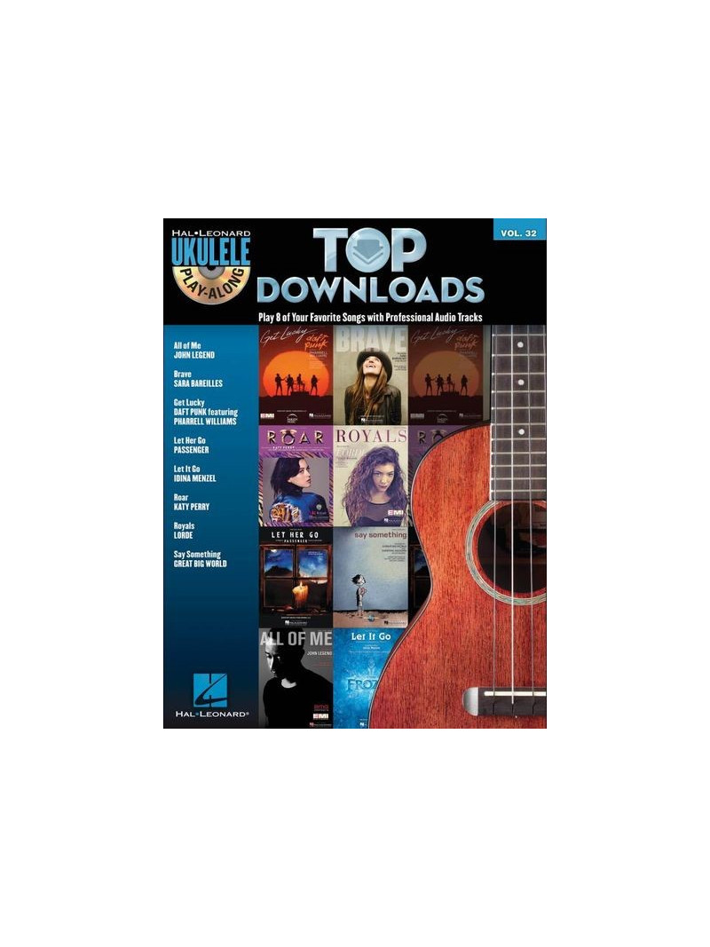 Top Downloads: Ukulele Play-Along Volume 32 (book/CD)