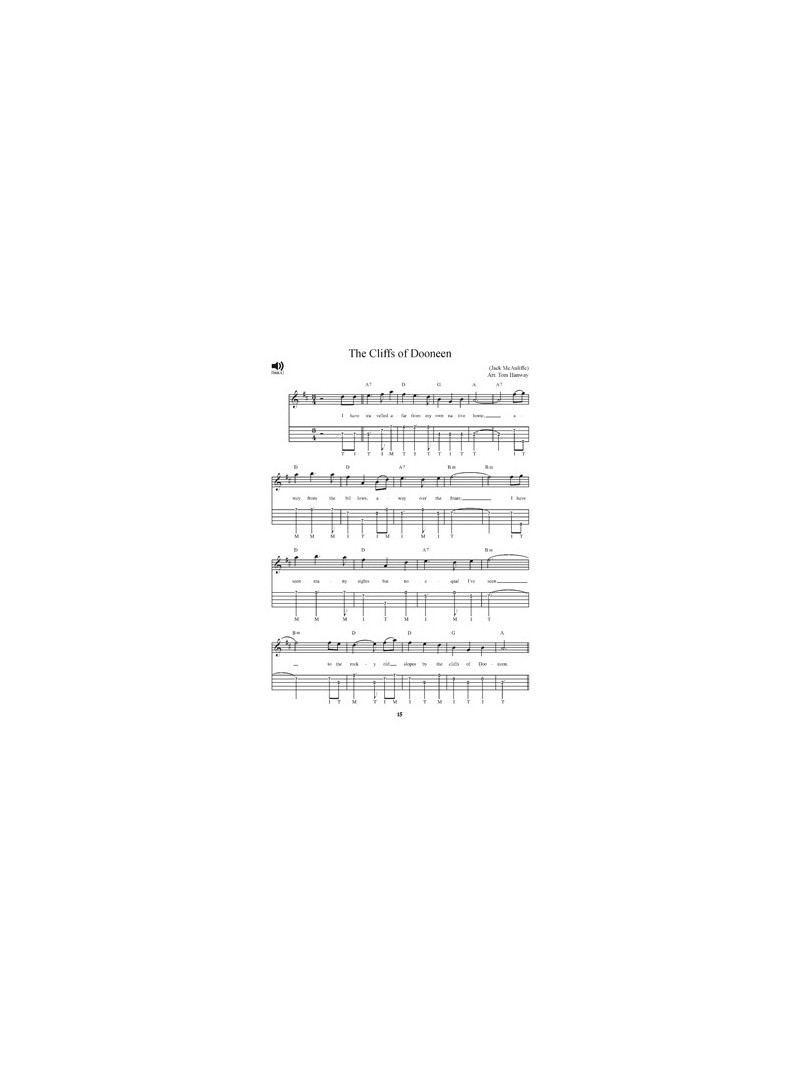 Easy Irish and Celtic Melodies for 5-String Banjo (Book/CD)