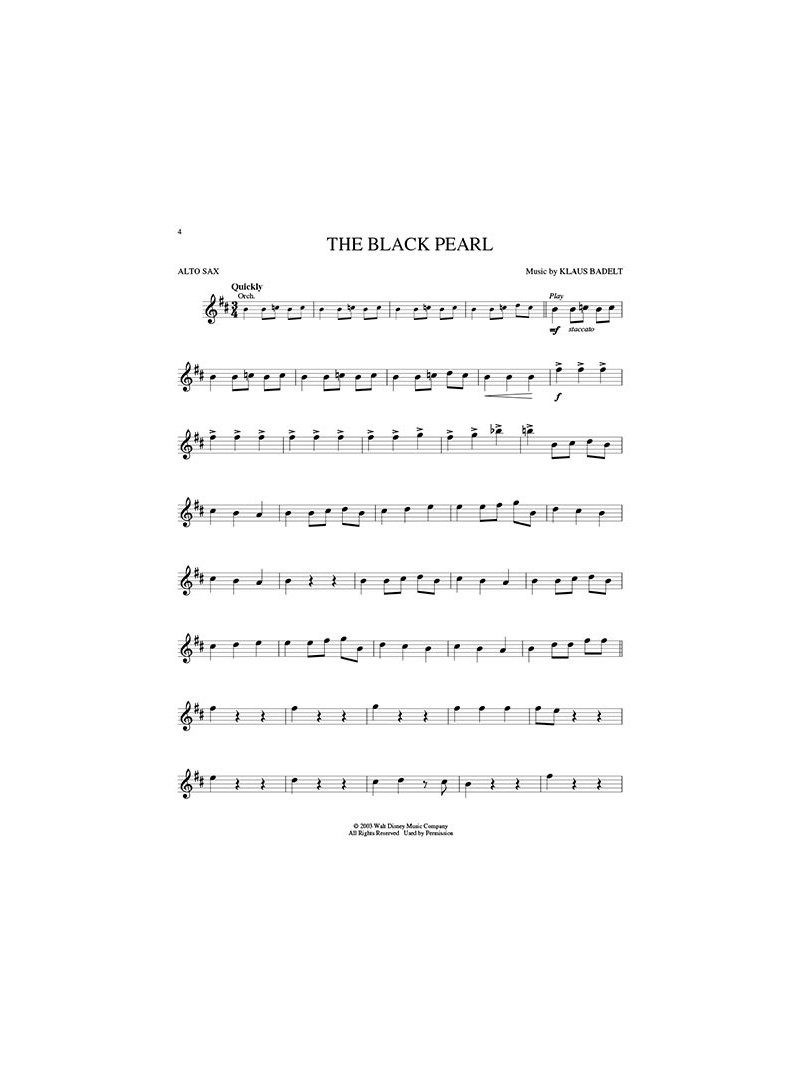 Pirates of the Caribbean (book/CD play-along)