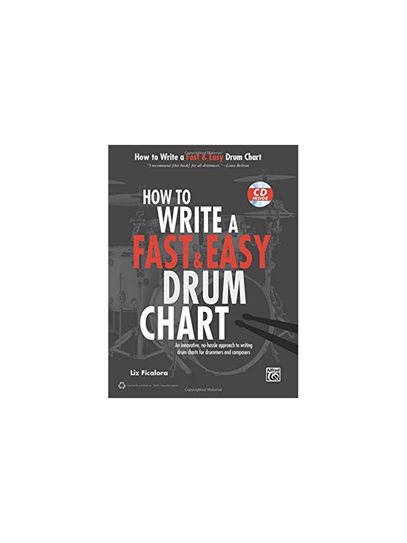 How to Write a Fast & Easy Drum Chart (book/CD)