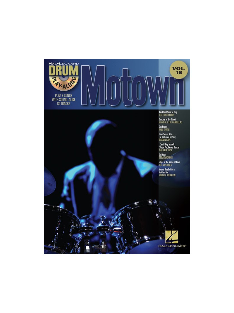 Motown: Drum Play-Along Volume 18 (book/CD)