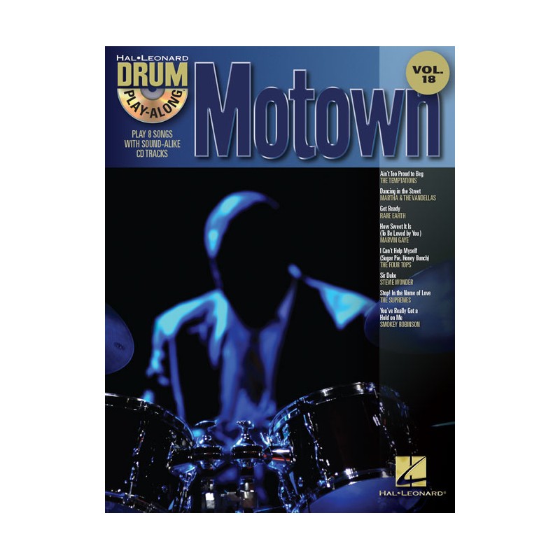 Motown: Drum Play-Along Volume 18 (book/CD)