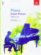 ABRSM Piano - Exam Pieces 2015-2016 Grade 1