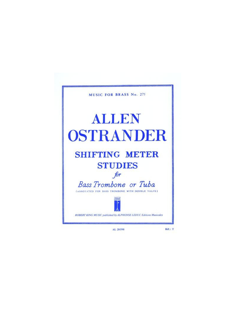Shifting Meter Studies (Trombone-Bass solo)