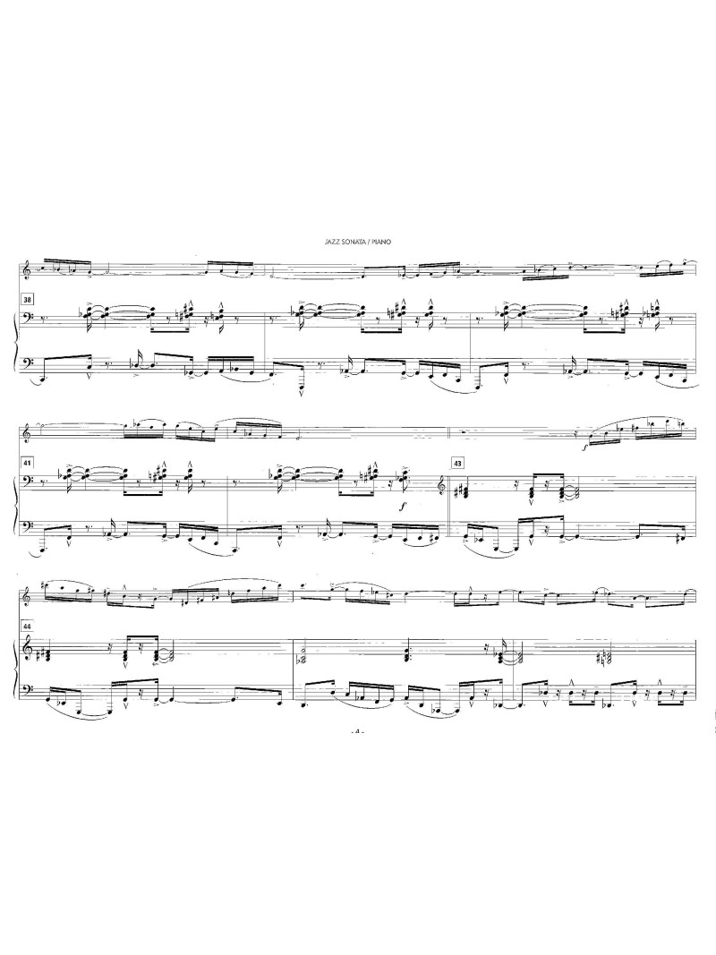 Jazz Sonata (score/CD)
