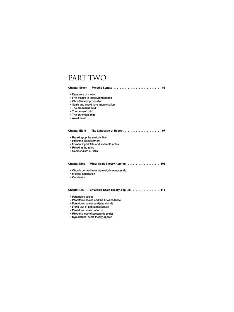 A Classical Approach to Jazz Piano Improvisation