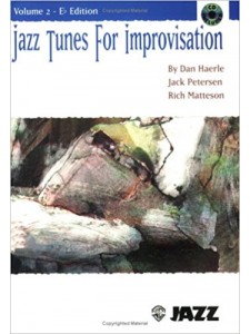 Jazz Tunes for Improvisation Eb Alto Sax, Volume Two (book/CD)