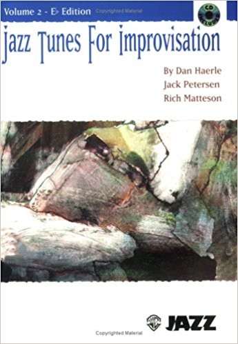 Jazz Tunes for Improvisation Eb Alto Sax, Volume Two (book/CD)