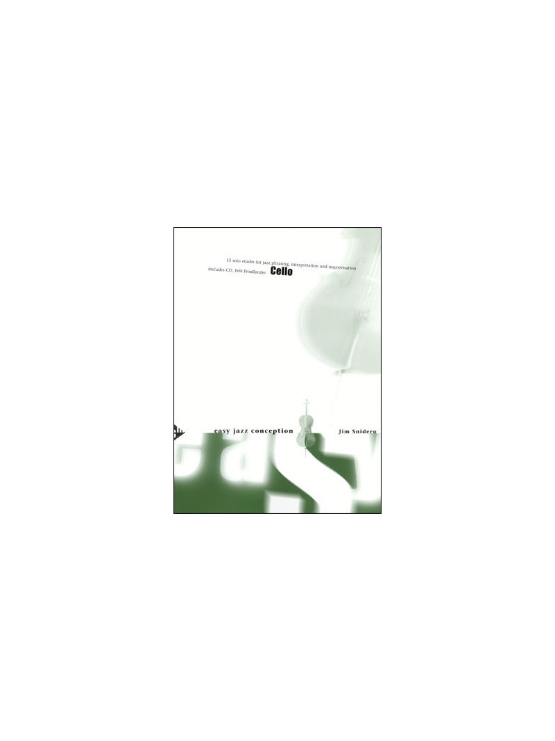 Easy Jazz Conception Cello (book/CD play-along)