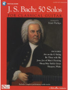 J.S. Bach: 50 Solos for Classical Guitar (book/CD)