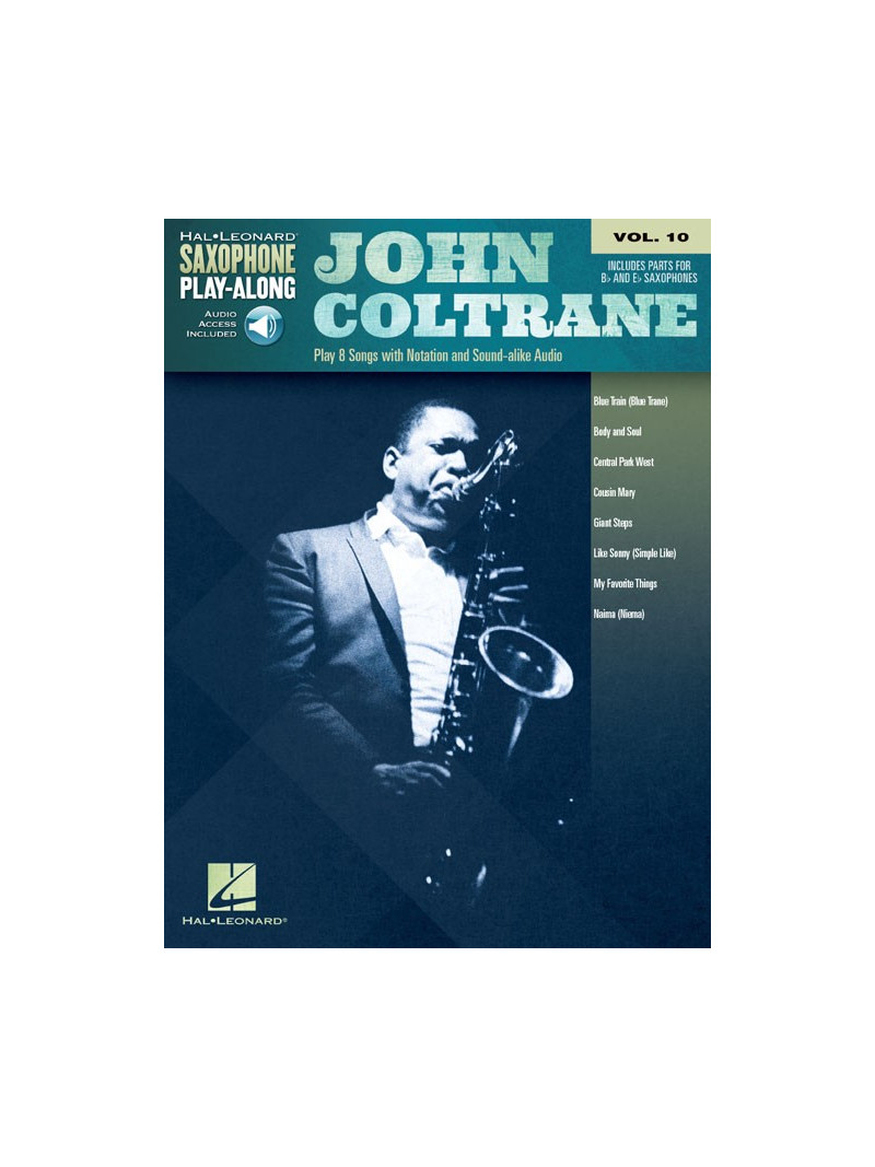 John Coltrane: Saxophone Play-Along Volume 10 (book/Audio Online)