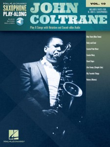 John Coltrane: Saxophone Play-Along Volume 10 (book/Audio Online)