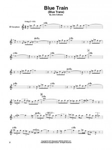 John Coltrane: Saxophone Play-Along Volume 10 (book/Audio Online)