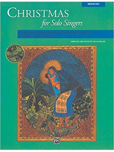 Christmas for Solo Singers for Medium High Voice (book/CD)