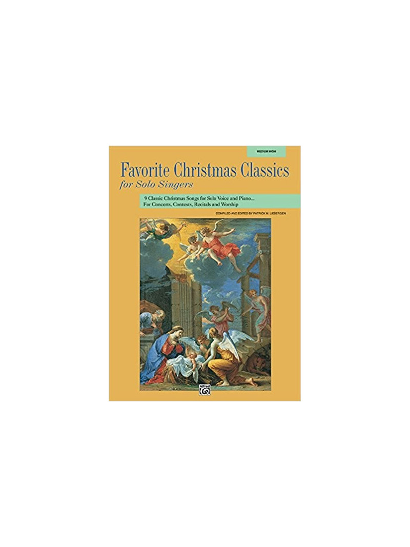 Favorite Christmas Classics for Solo Singer (book/CD) medium high