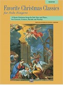 Favorite Christmas Classics for Solo Singer - Medium High (book/CD) 