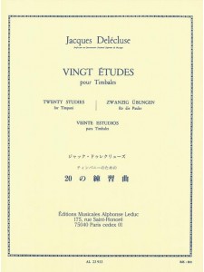 Vingt (20) Etudes pour Timbales