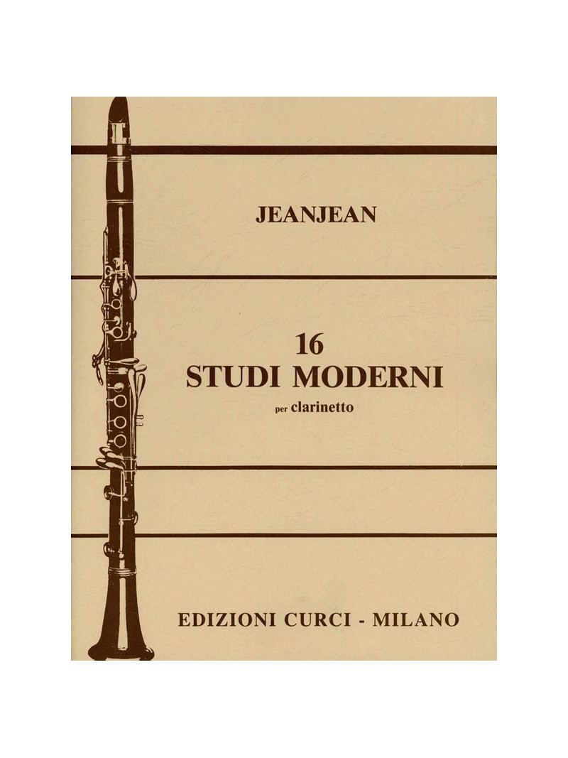 16 Studi moderni per clarinetto
