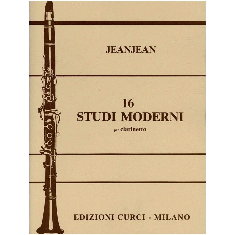16 Studi moderni per clarinetto
