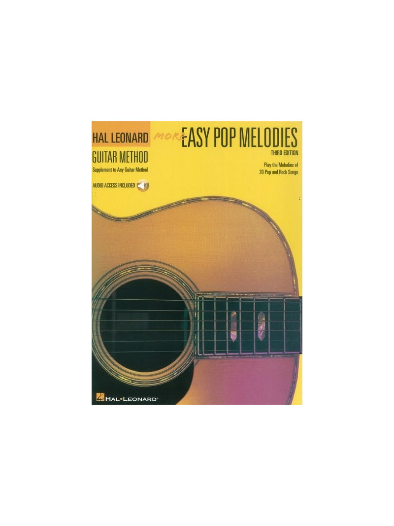 Guitar Method: More Easy Pop Melodies (Book/CD)