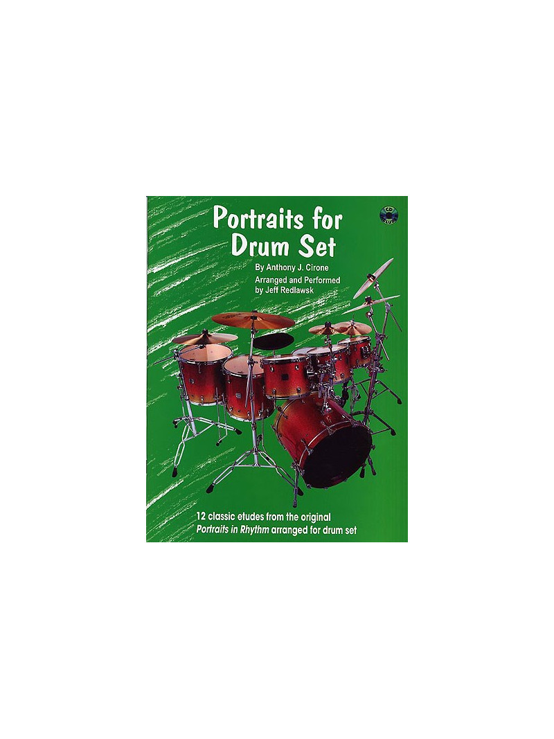 Portraits for Drum Set (book/CD)