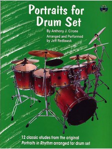 Portraits for Drum Set (book/CD)
