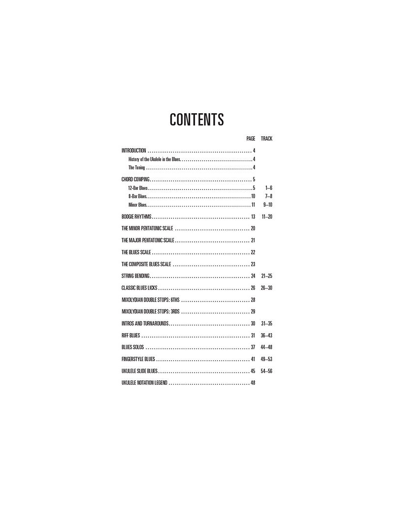 Hal Leonard Blues Ukulele (book/CD)
