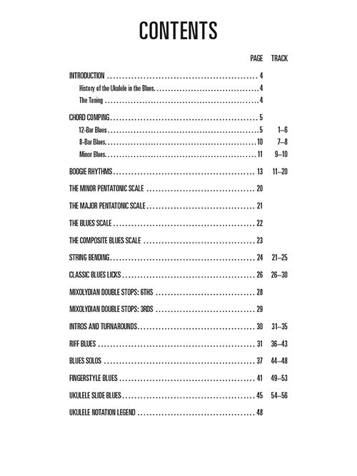 Hal Leonard Blues Ukulele (book/CD)