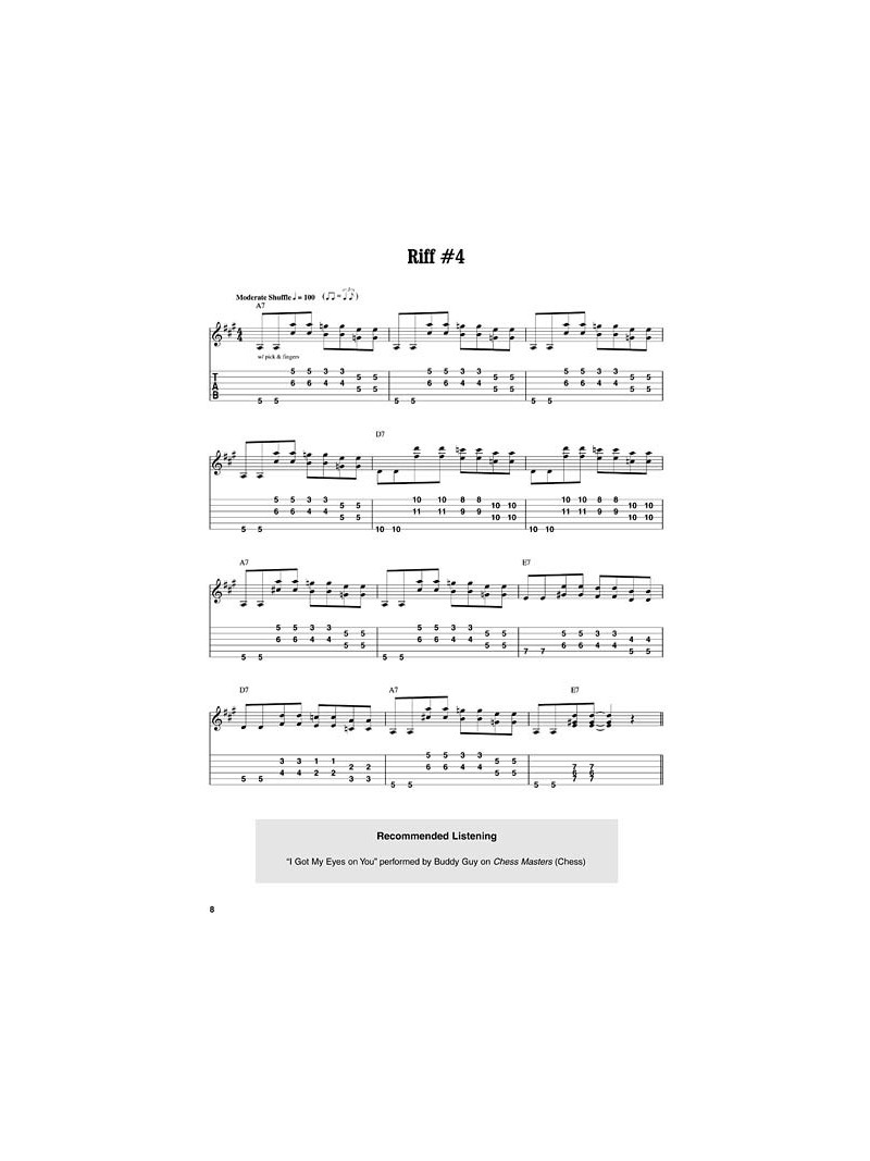 12-Bar Blues Riffs (book/CD)