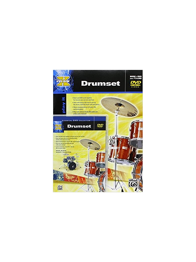 Alfred's MAX Drumset (book/DVD)