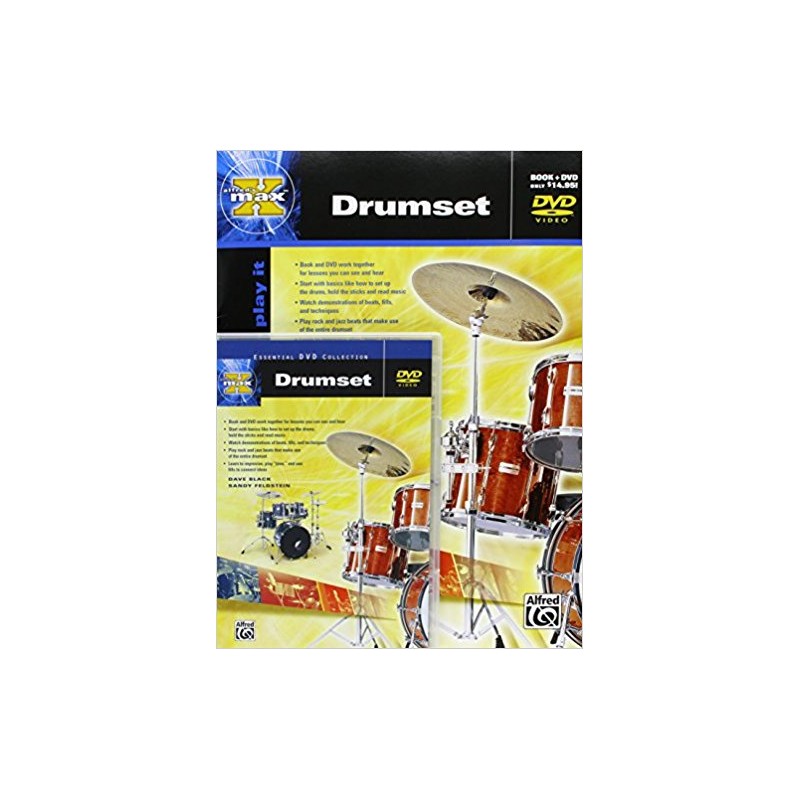 Alfred's MAX Drumset (book/DVD)