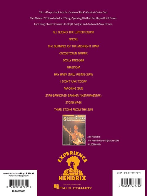 Guitar Signature Licks Volume 2 (book/CD)