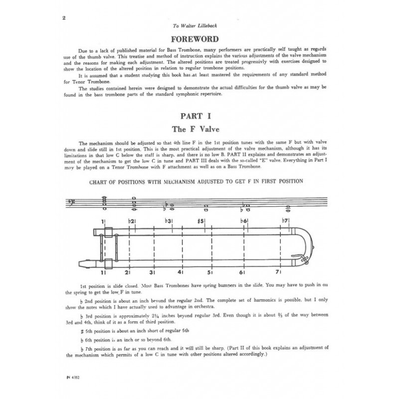 allen ostrander trombone, metodi Trombone