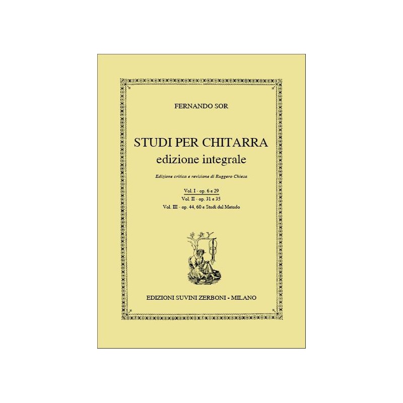 Sor - Studi Per Chitarra Vol. 1