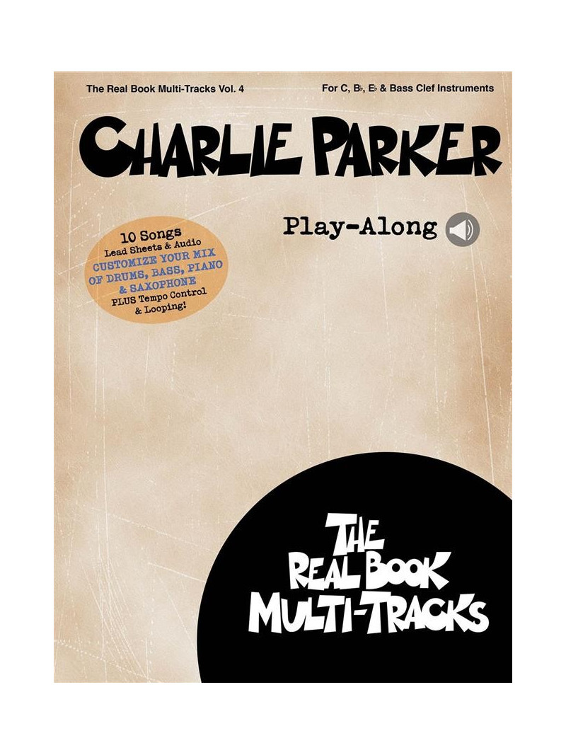 Charlie Parker Play-Along (book/Softcover Media Online )