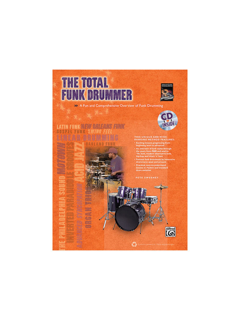 The Total Funk Drummer (book/CD)