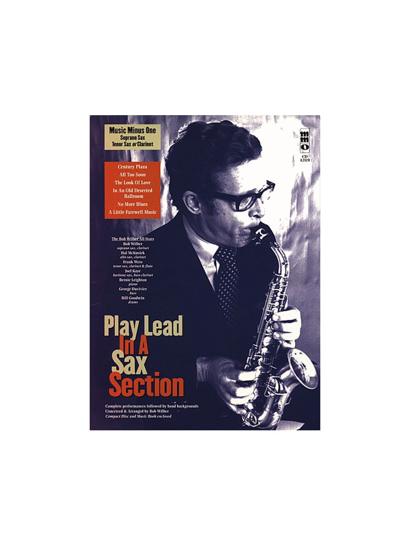 Play Lead in a Sax Section (score/CD play-along)