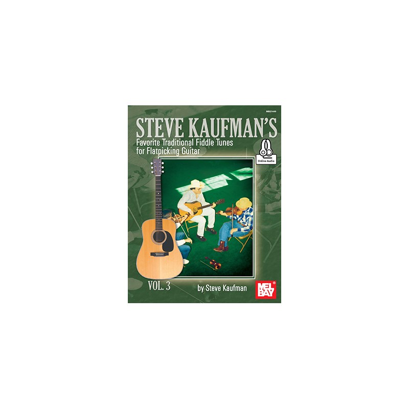 Steve Kaufman's Favorite Fiddle Tunes (Book/Online Audio)
