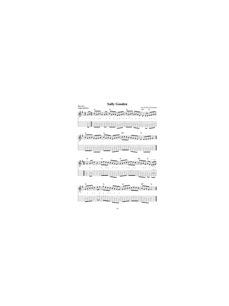 Steve Kaufman's Favorite Fiddle Tunes (Book/Online Audio)
