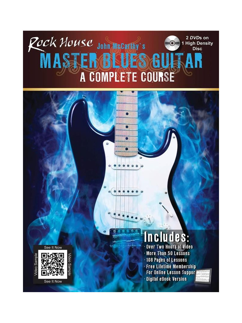 Rock House Master Blues Guitar (book/2 DVD)