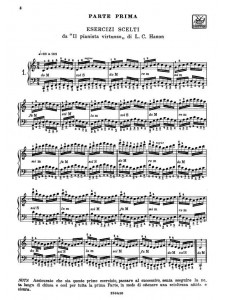 Esercizi scelti da "Il pianista virtuoso"