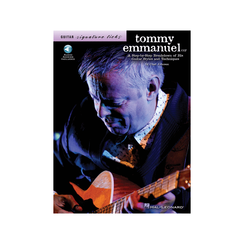 Tommy Emmanuel - Guitar Signature Licks (book/Audio Online)