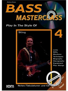 Bass Masterclass: Play in the Style of Sting (book/CD play-along)