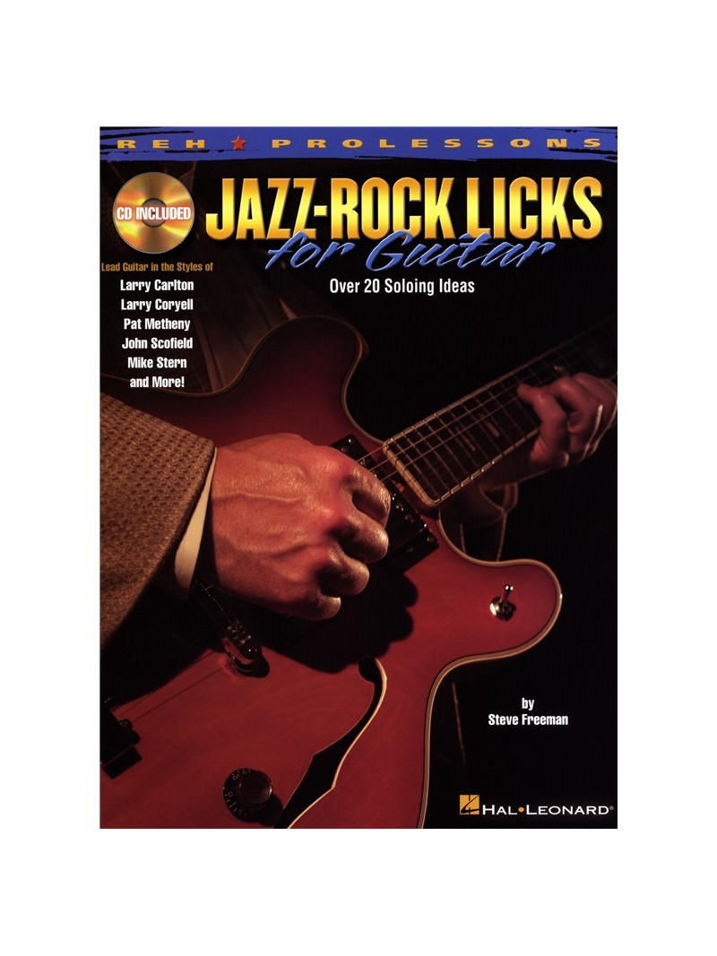 Jazz-Rock Licks for Guitar (book/CD)