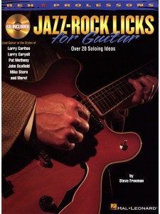 Jazz-Rock Licks for Guitar (book/CD)