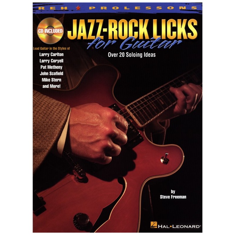 Jazz-Rock Licks for Guitar (book/CD)