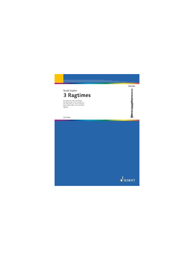 3 Ragtimes (for Flute and Piano)