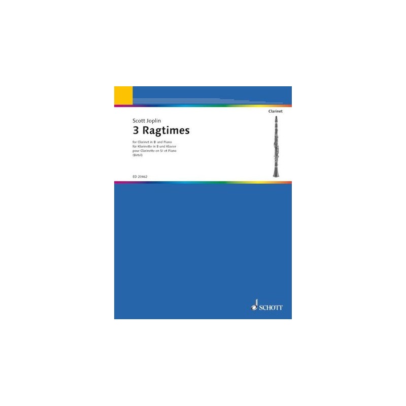 3 Ragtimes (for Flute and Piano)