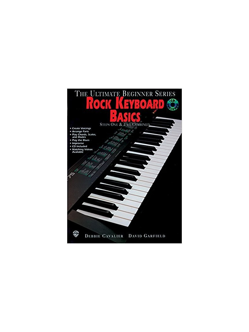 Ultimate Beginner Series: Rock Keyboard Basics 1&2 (book/CD